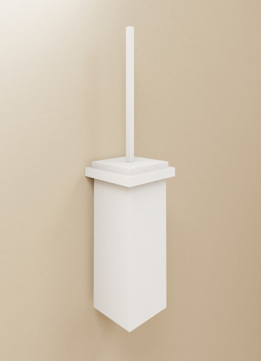 Cosmic The Grid Wand-Toilettenbürstenhalter – Weiss matt · WJC268A0001065