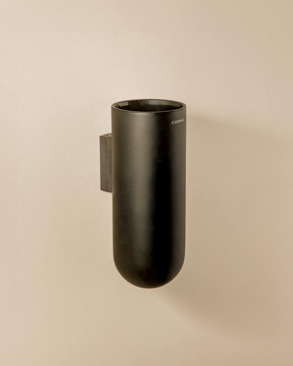 Cosmic Geyser Wand-Zahnbürstenhalter – Schwarz matt · WJC277A0052036