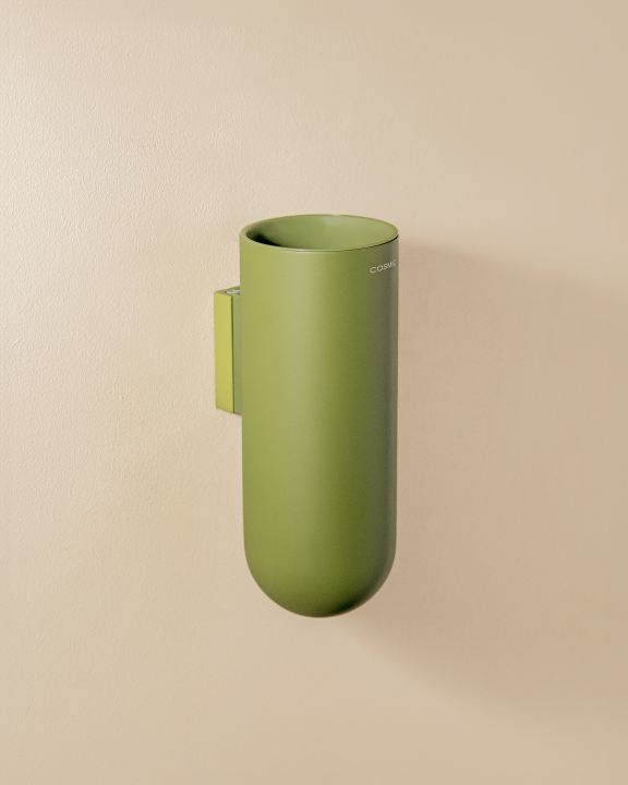 Cosmic Geyser Wand-Zahnbürstenhalter – Olive green · WJC277A0052089