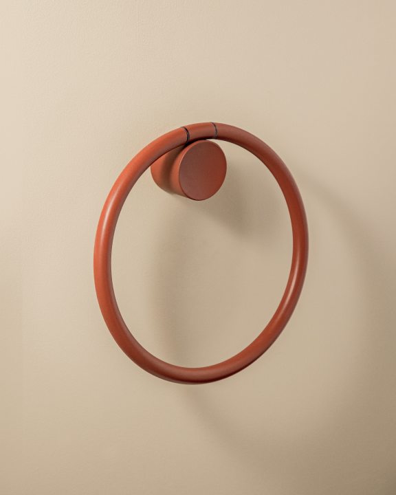 Cosmic Geyser Handtuchring – Terracotta · WJC277A0071088