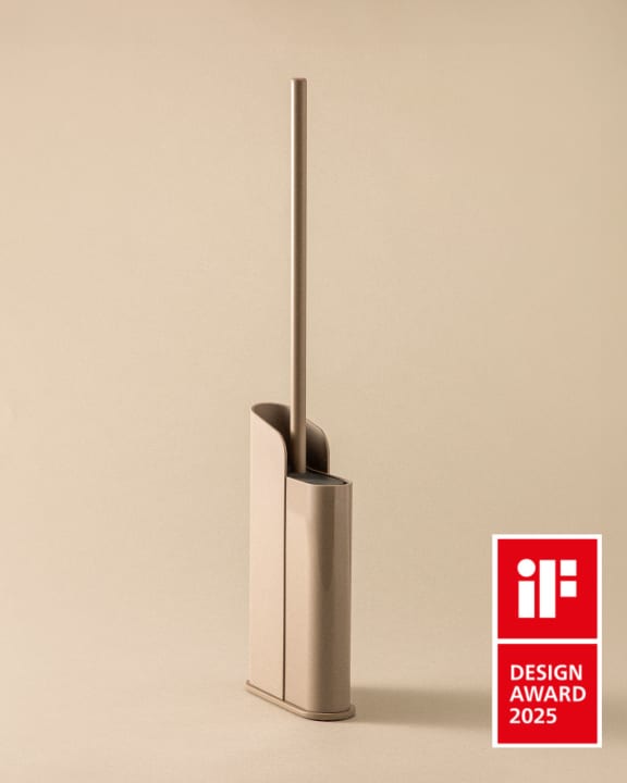 Cosmic Flat Boden-/Wand-Toilettenbürstenhalter – Sand · WJC512A0001090