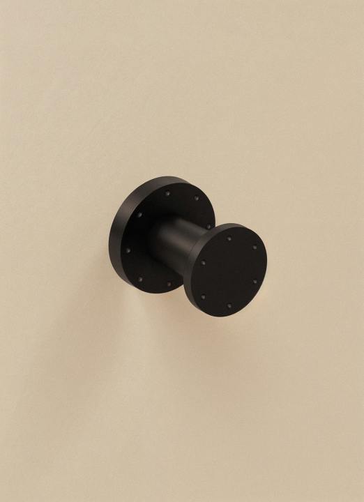 Cosmic Kubic Haken – W:4,5 D:4,8 H:4,5 cm – Schwarz matt · WJP036A4011036