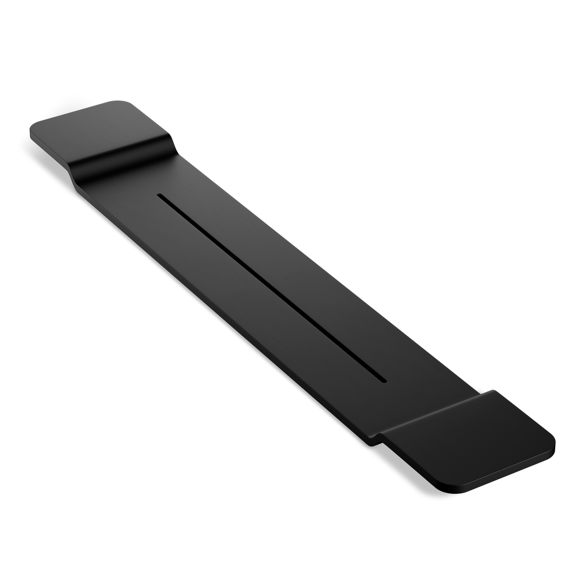 Decor Walther STONE WAN Wannenablage – Schwarz matt – Art. 0973160