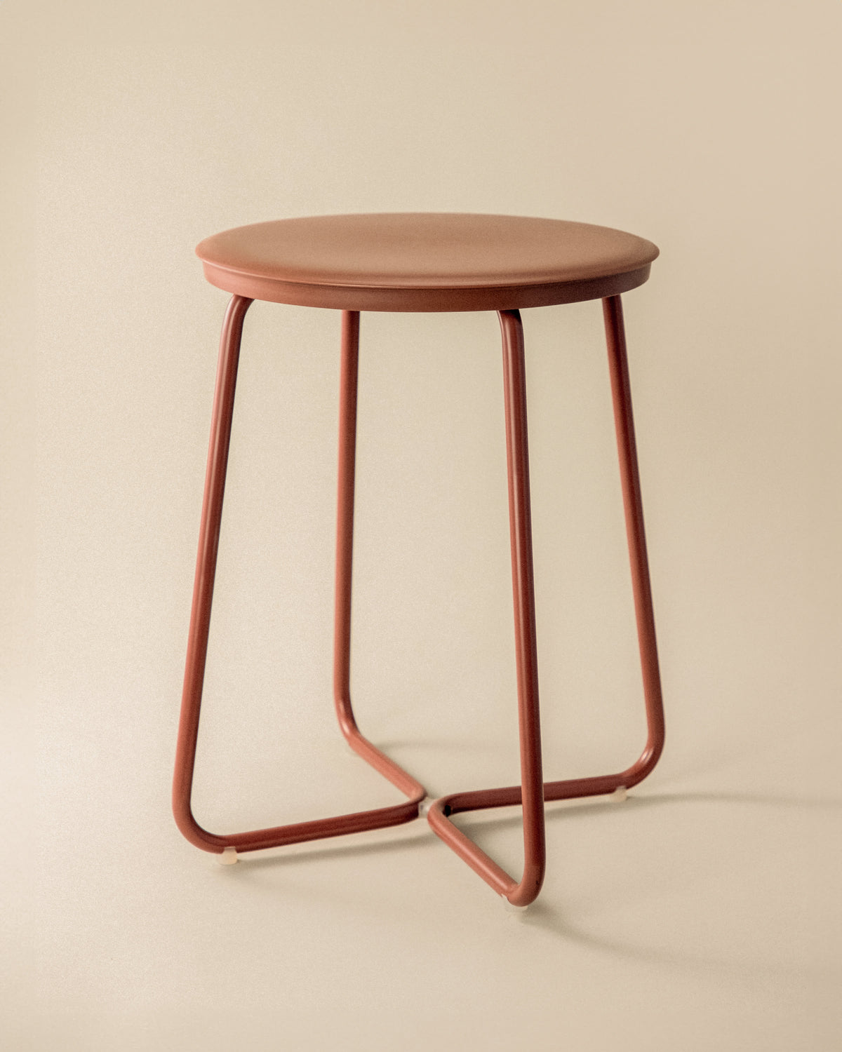 Cosmic Geyser Hocker – Terracotta