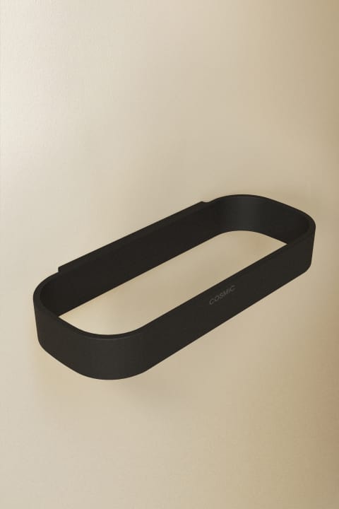 Cosmic Alife Handtuchring – Schwarz matt