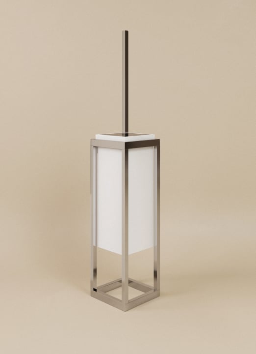 Cosmic The Grid Boden-/Wand-Toilettenbürstenhalter – Chrom