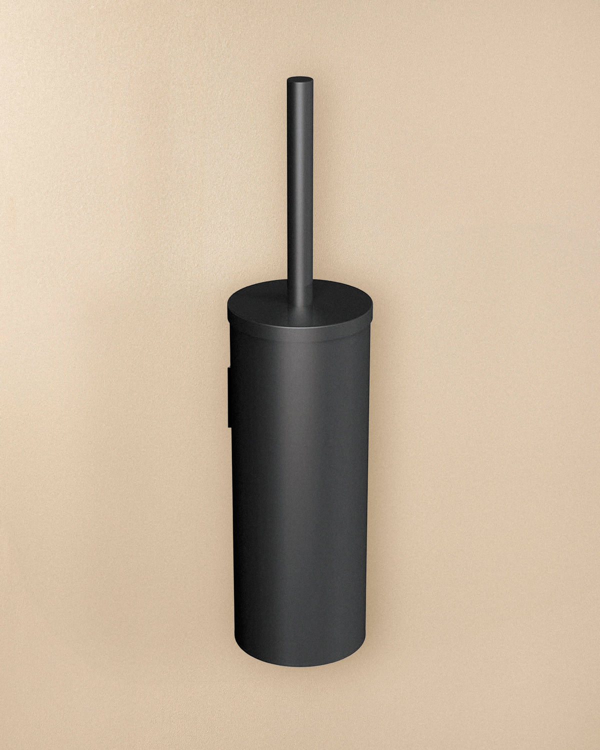 Cosmic Logic Wand-Toilettenbürstenhalter – Schwarz matt