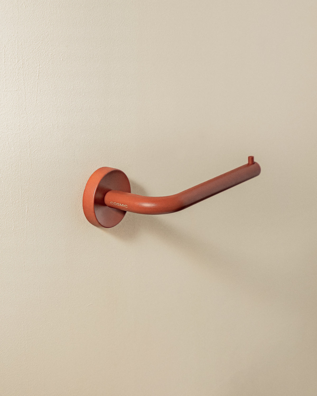 Cosmic Geyser Rollenhalter ohne Deckel – Terracotta