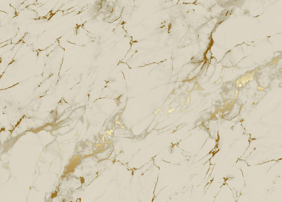 KEK Amsterdam Marble Gold Sand – Tapetenmotiv