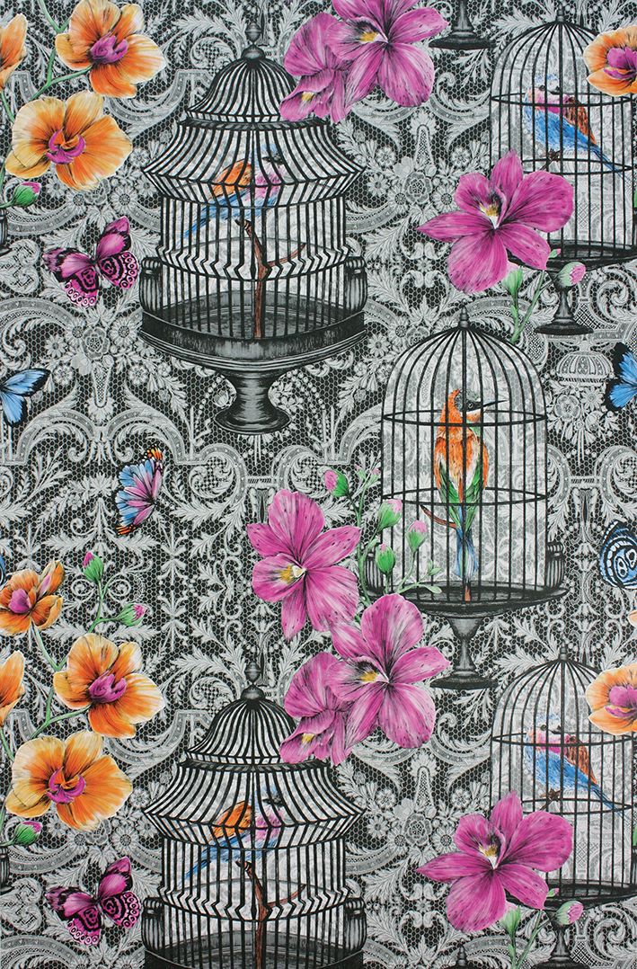 Osborne & Little Orangery Tapete, Farbvariante W7141-01