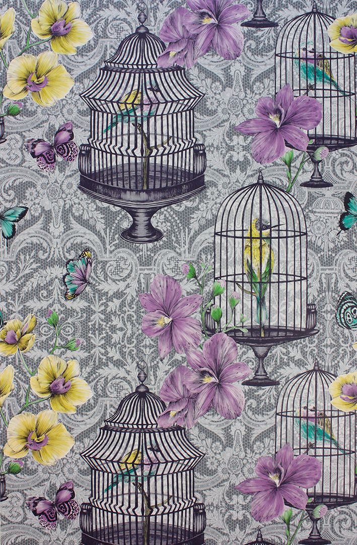 Osborne & Little Orangery Tapete, Farbvariante W7141-02