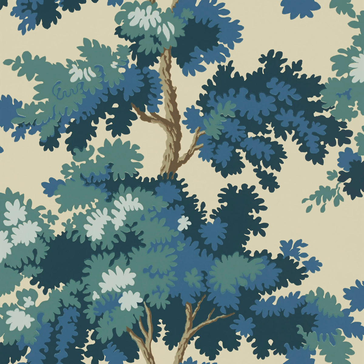 Sandberg Raphael Blue 444-66 – Tapetenmuster