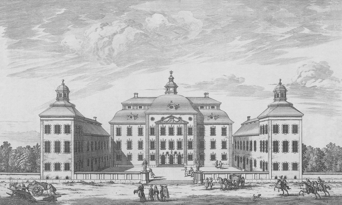 Sandberg Lofstad Slott Graphite 657-31 – Tapetenmuster