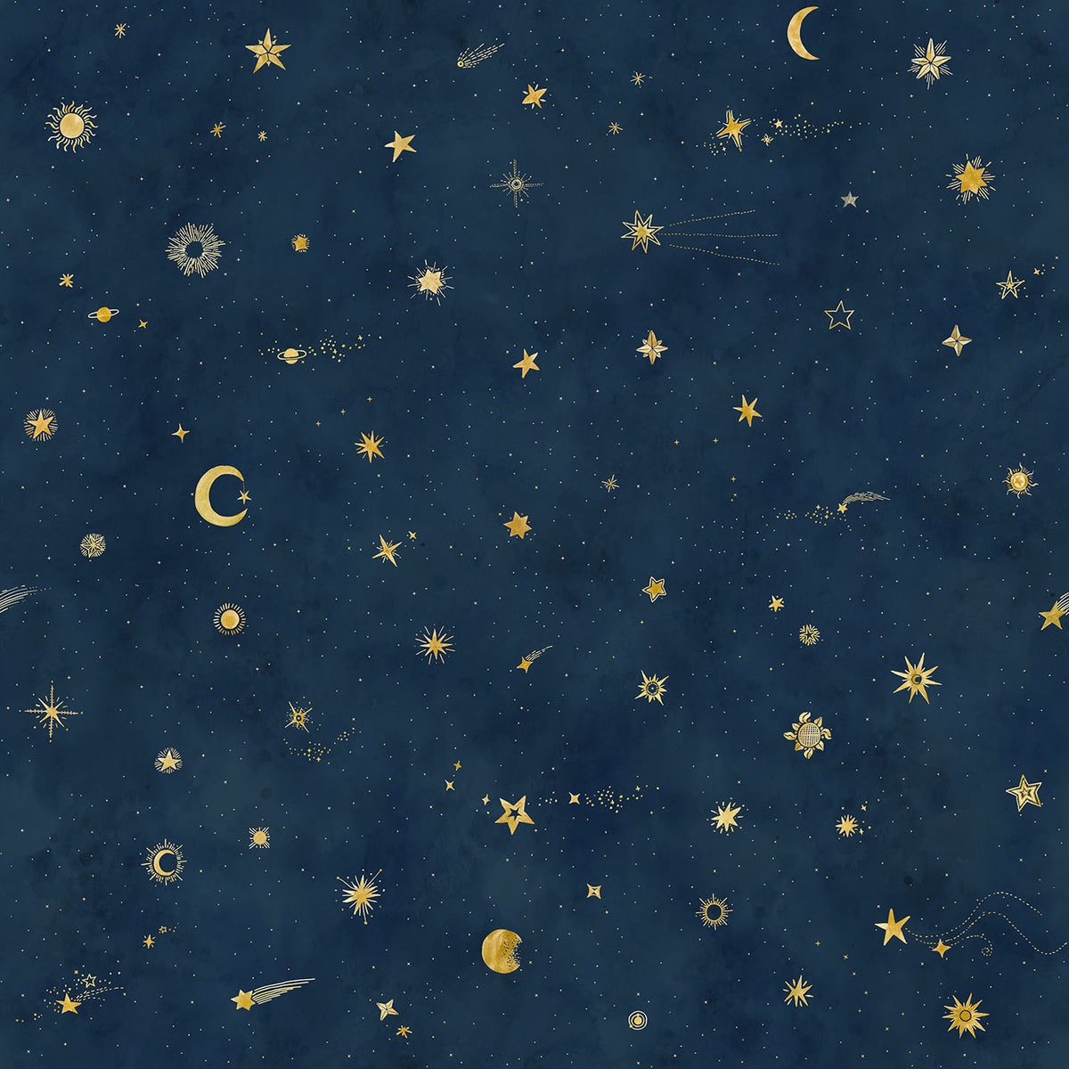 Sandberg Starry Sky Petrol 659-96 – Tapetenmuster