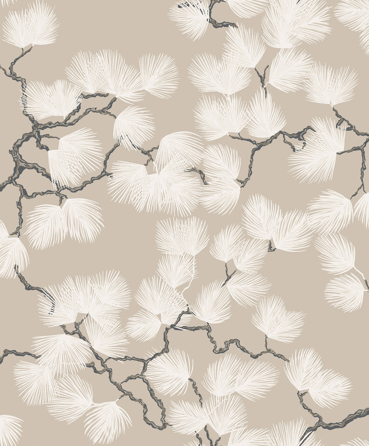 Sandberg Pine Beige S10326 – Tapetenmuster