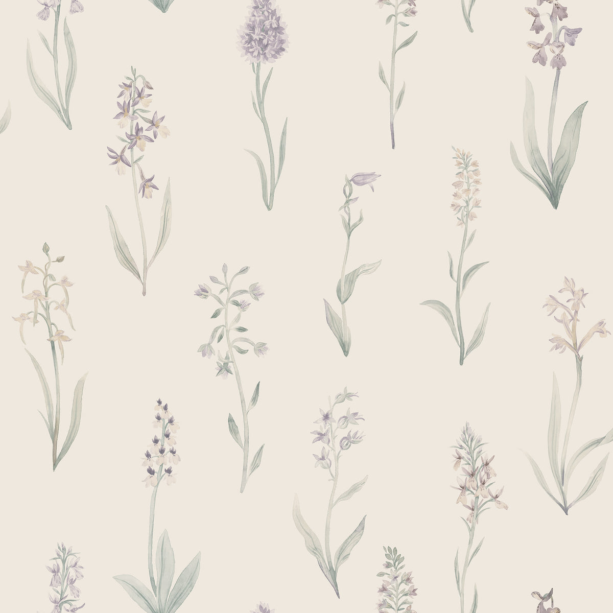 Sandberg Alma Lilac S10335 – Tapetenmuster