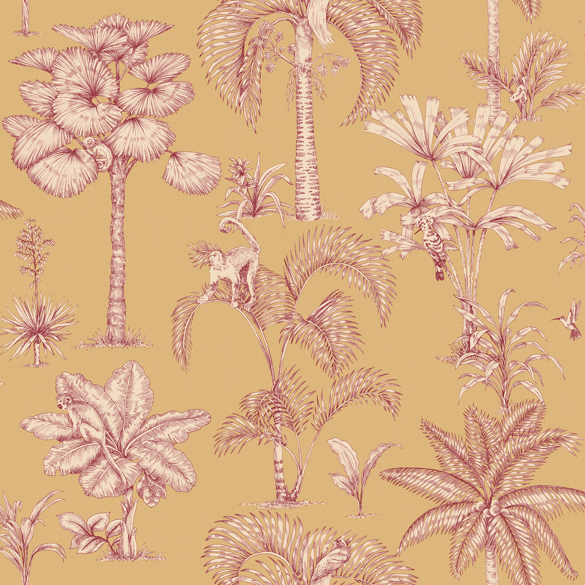 Sandberg Adele Yellow S10652 – Tapetenmuster