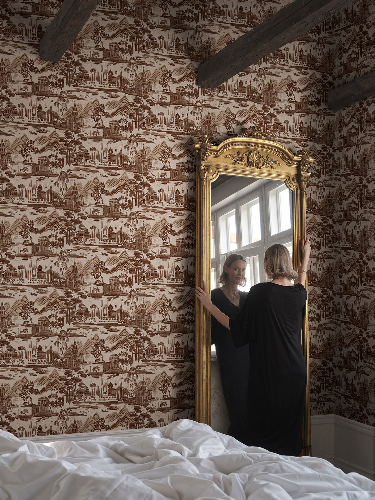 Sandberg Lake Como Brown S10690 – Raumansicht