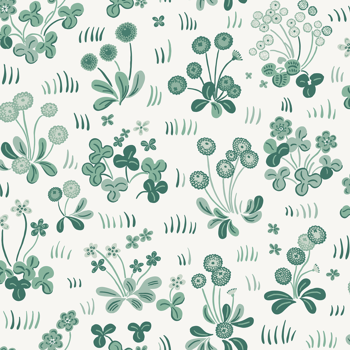 Sandberg Bellis Emerald S10784 – Tapetenmuster