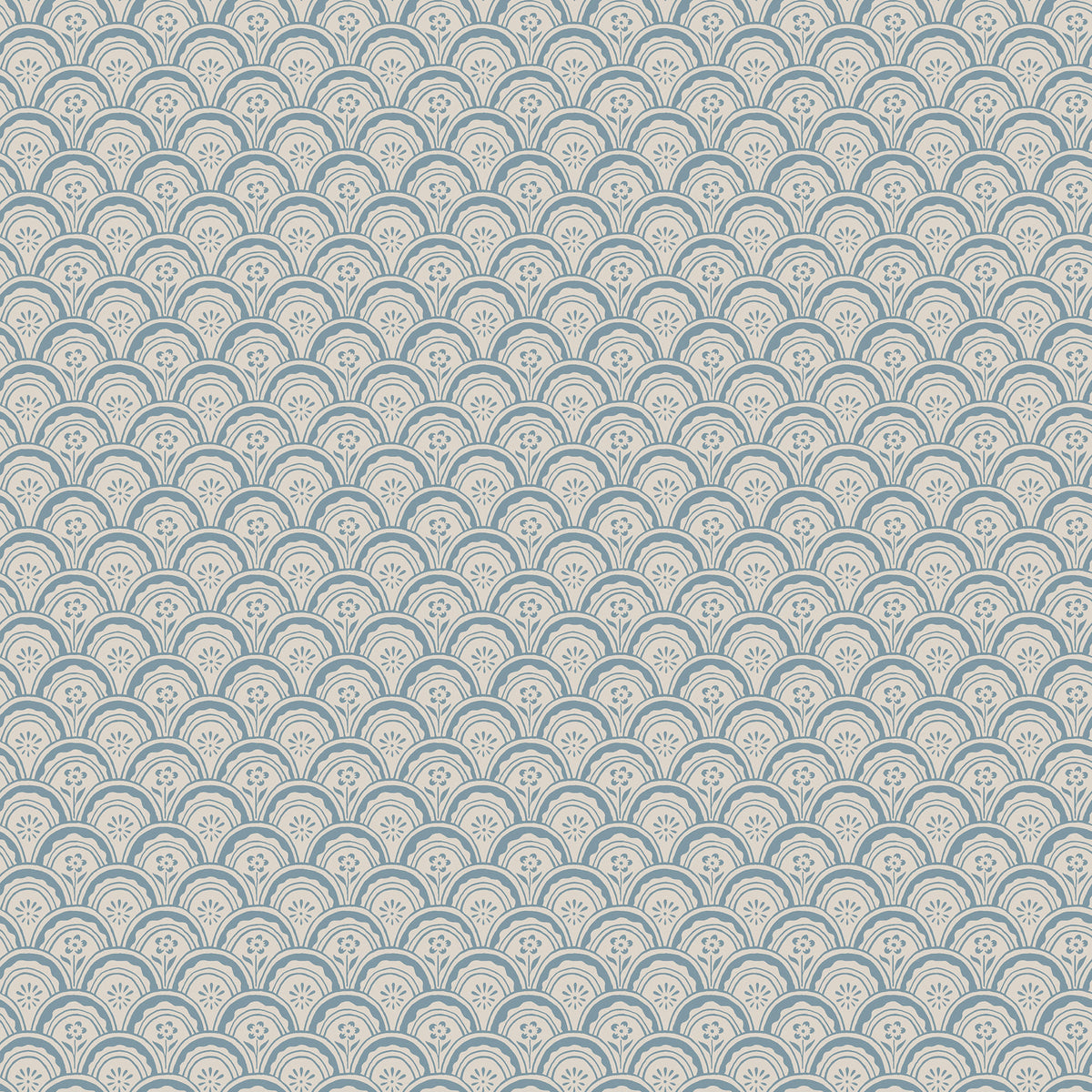 Sandberg Beata Misty Blue S10235 – Tapetenmuster