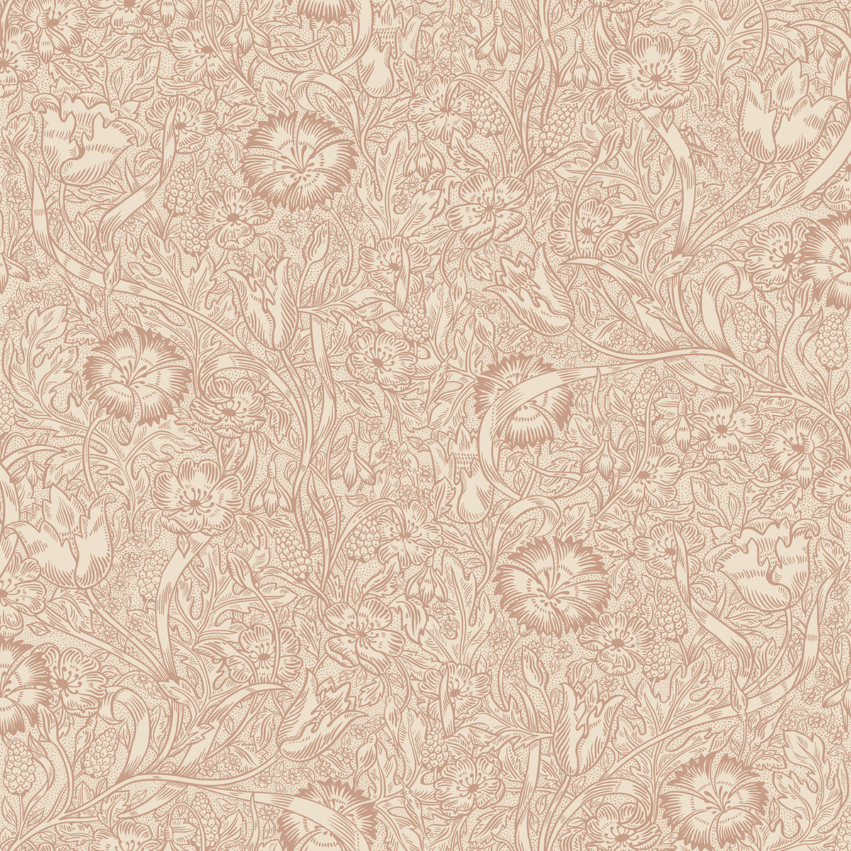 Sandberg Caroline Terracotta S10211 – Tapetenmuster