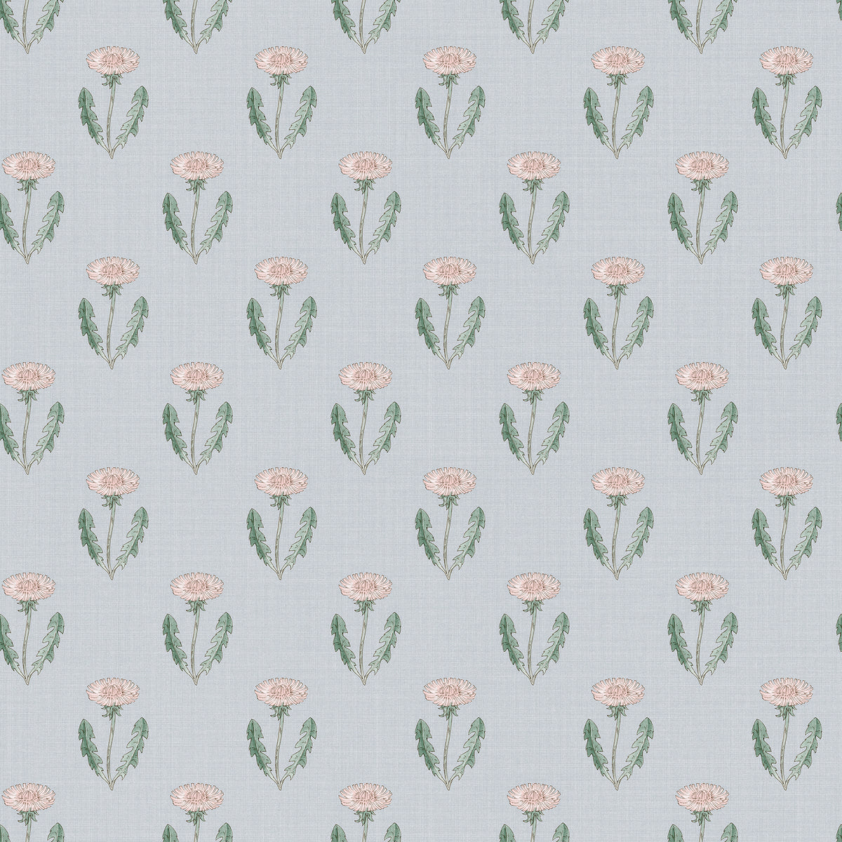 Sandberg Maskrosen Soft Blue S10138 – Tapetenmuster