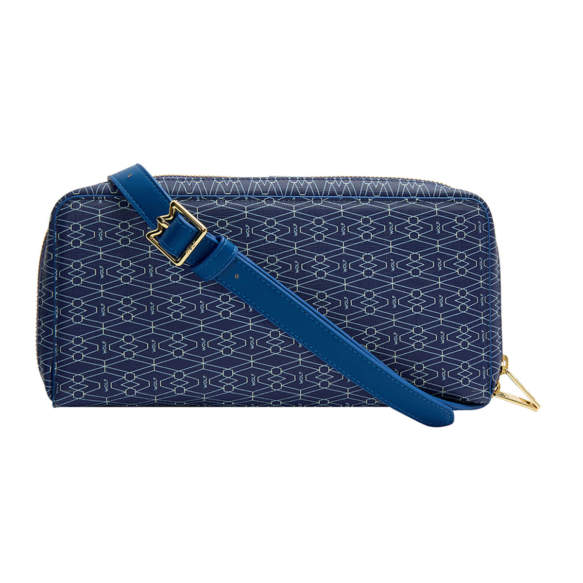WOLF 1834 – Signature Reisetasche für Dokumente und Wertsachen – Blau – Art. 776824 – Ansicht 2