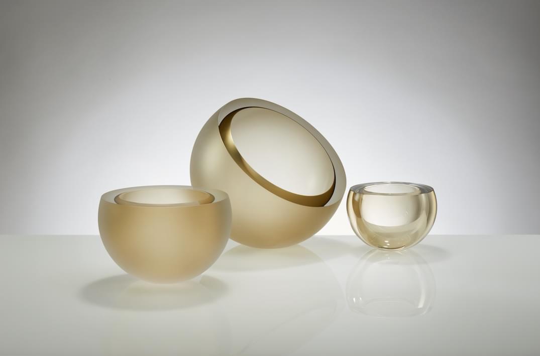 Anna Torfs - MO Tischaccessoire Schale-Tisch Accessoires-Anna Torfs-small-Champagne-TOJU Interior