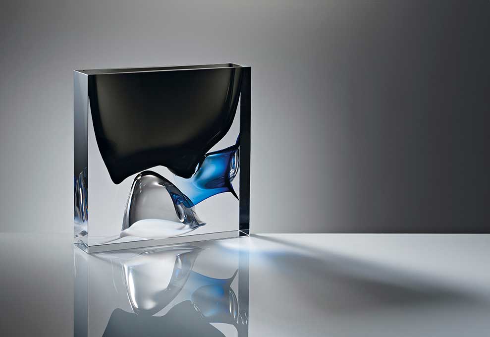 Anna Torfs - Moments Vase-Vase-Anna Torfs-square-grey/blue-TOJU Interior