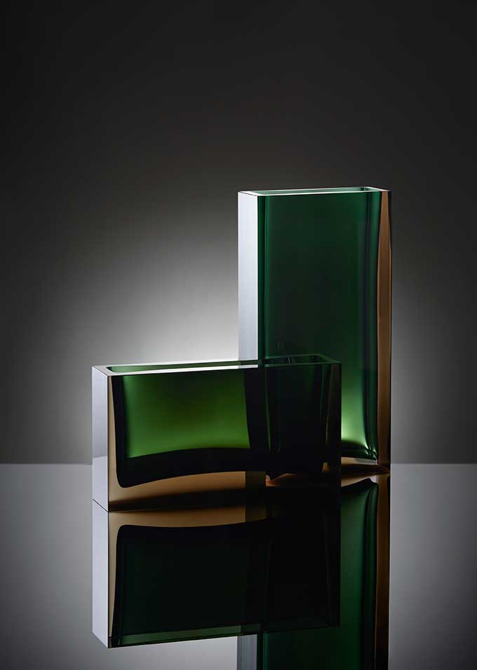 Anna Torfs - Traam Vase-Vase-Anna Torfs-low-smokey green-TOJU Interior