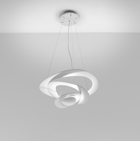 Artemide - Hängeleuchte Pirce Mini Suspension LED-Leuchten-Artemide-Pirce Mini Suspension LED - 2700K - White-TOJU Interior