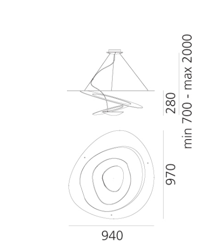 Artemide - Hängeleuchte Pirce Suspension LED-Leuchten-Artemide-TOJU Interior