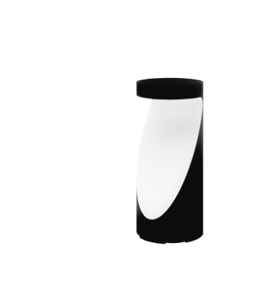 Artemide - Stehleuchte LED Outdoor Ippolito-Leuchten-Artemide-H 45 cm / Anthrazit - Silbergrau-TOJU Interior