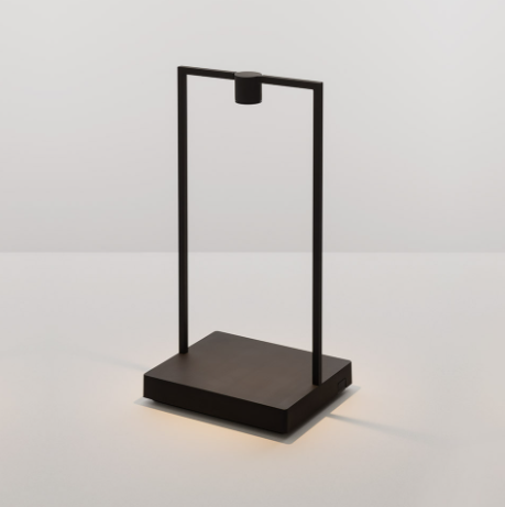 Artemide - Tischleuchte Curiosity Focus-Leuchten-Artemide-H 36 cm braun / schwarz-TOJU Interior