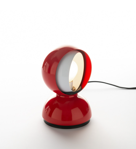 Artemide - Tischleuchte Eclisse-Leuchten-Artemide-Rot-TOJU Interior