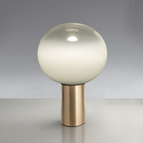 Artemide - Tischleuchte Laguna-Leuchten-Artemide-16cm - Satin Messing-TOJU Interior