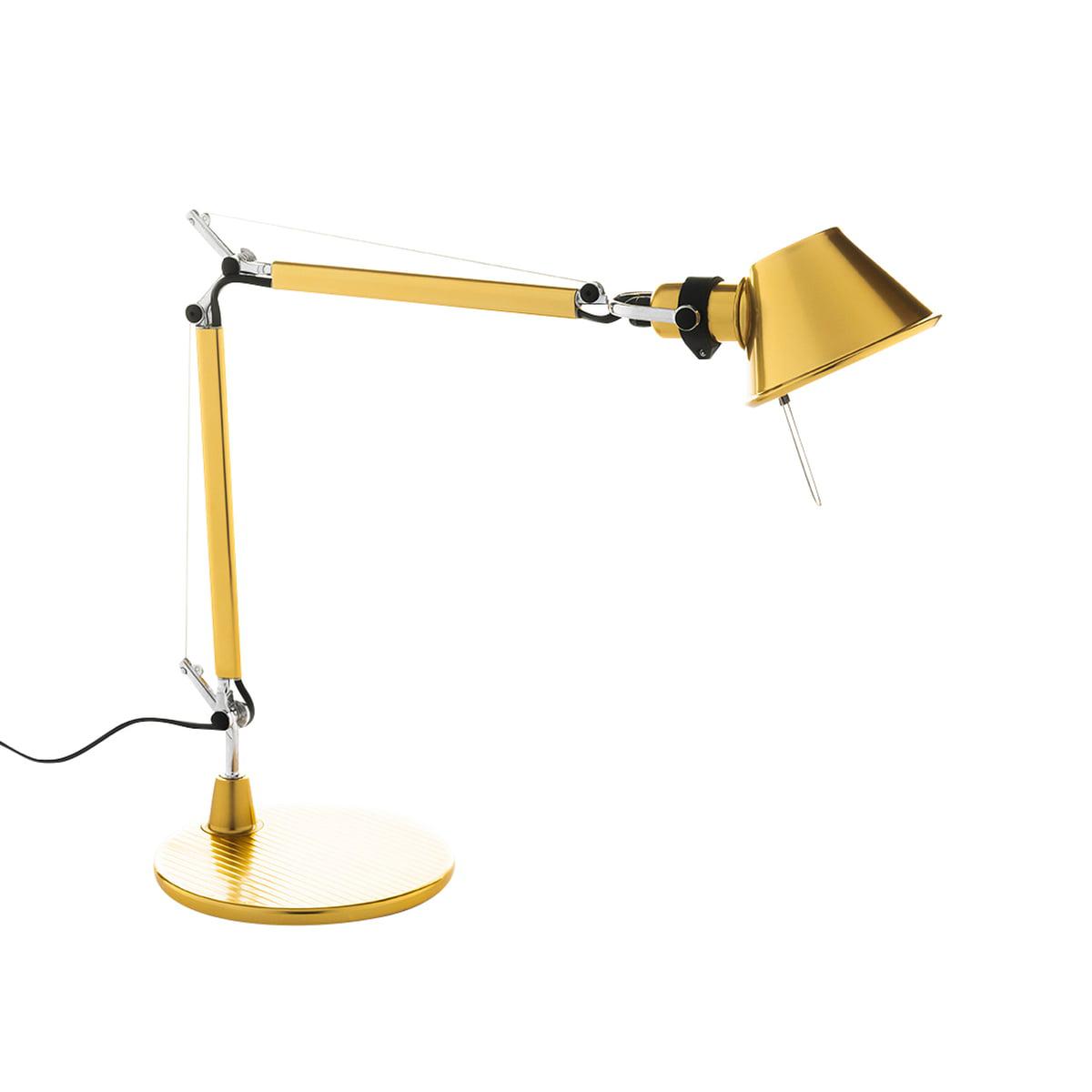 Artemide - Tischleuchte Tolomeo Micro-Leuchten-Artemide-Gold glänzend-TOJU Interior