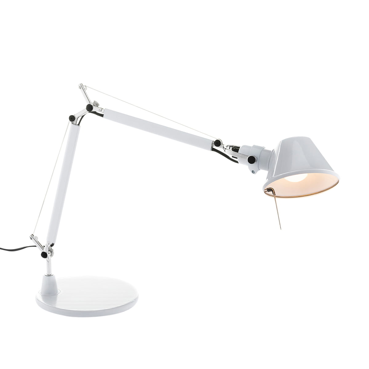 Artemide - Tischleuchte Tolomeo Micro-Leuchten-Artemide-Weiß glänzend-TOJU Interior