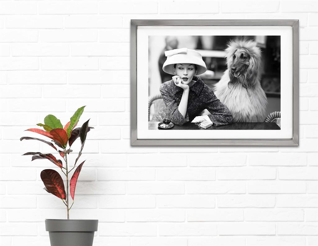 Brookpace Fine Art - Balenciaga and Afghan-Wandbild-Brookpace Lascelles-TOJU Interior