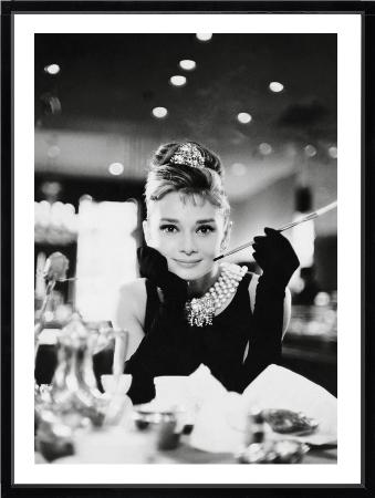 Brookpace Fine Art - Breakfast at Tiffanys-Wandbild-Brookpace Lascelles-Studio / Lackrahmen schwarz-TOJU Interior