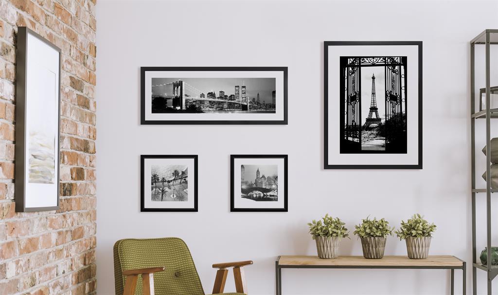 Brookpace Fine Art - CENTRAL PARK-Wandbild-Brookpace Lascelles-Studio / Lackrahmen schwarz-TOJU Interior