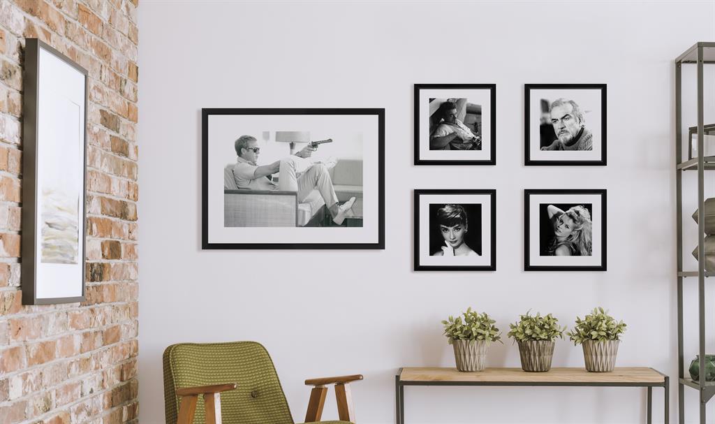 Brookpace Fine Art - Steve McQueen Take Aim-Wandbild-Brookpace Lascelles-TOJU Interior