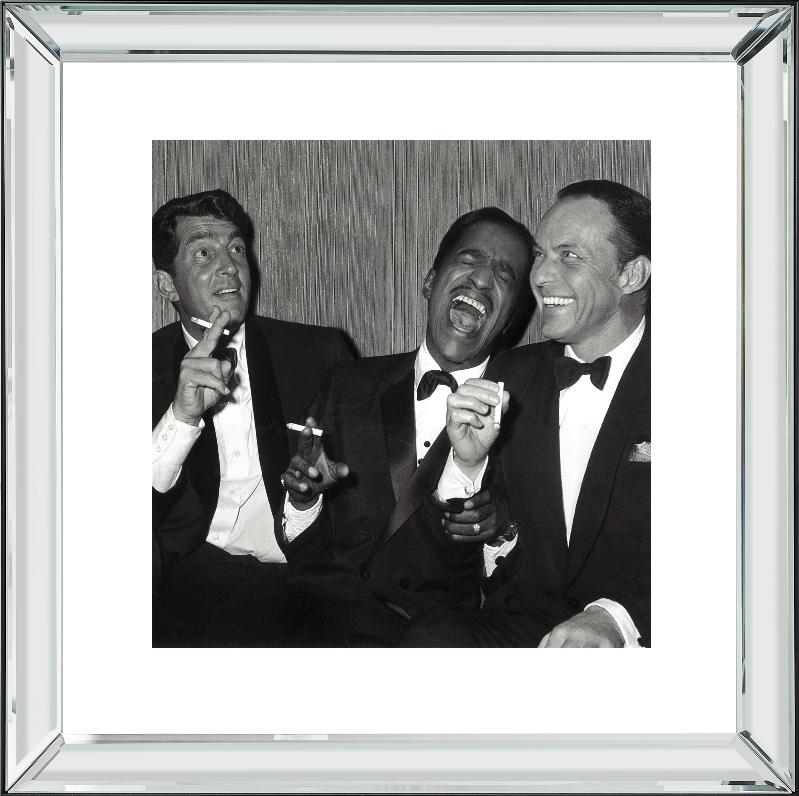Brookpace Fine Art - The Rat Pack-Wandbild-Brookpace Lascelles-Manhattan / Spiegelrahmen-TOJU Interior