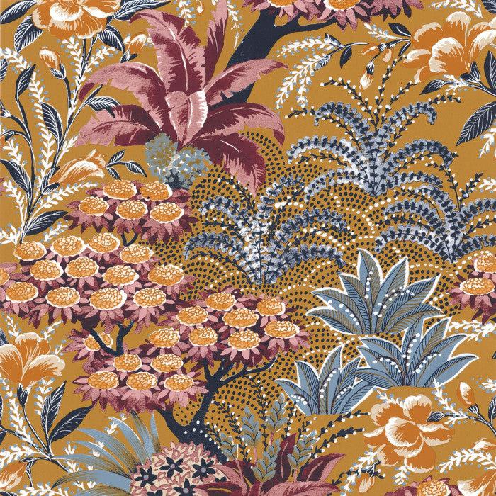 Casamance - Tapete Alba-Tapeten-Casamance-Ambre/bois de rose - 75080508-TOJU Interior