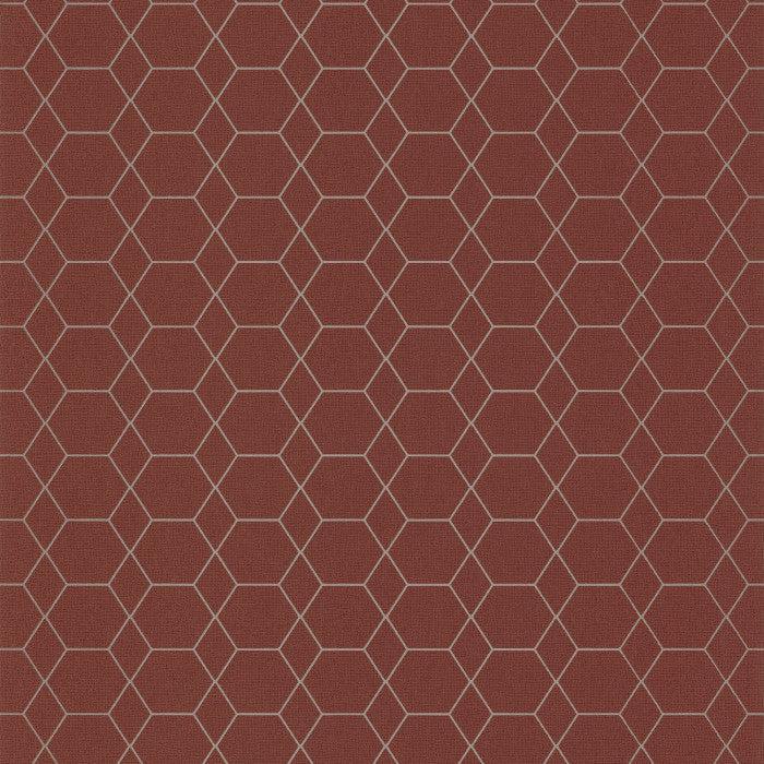 Casamance - Tapete Pytheas-Tapeten-Casamance-Terracotta - 72152550-TOJU Interior