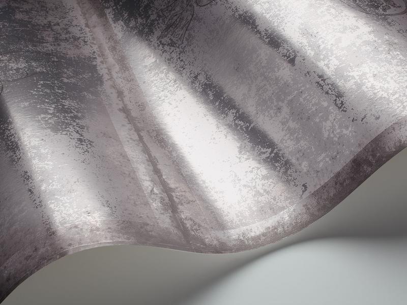 Cole and Son - Tapete Albery Wallpaper-Tapeten-Cole & Son-Mink on Foil S94/4022-TOJU Interior