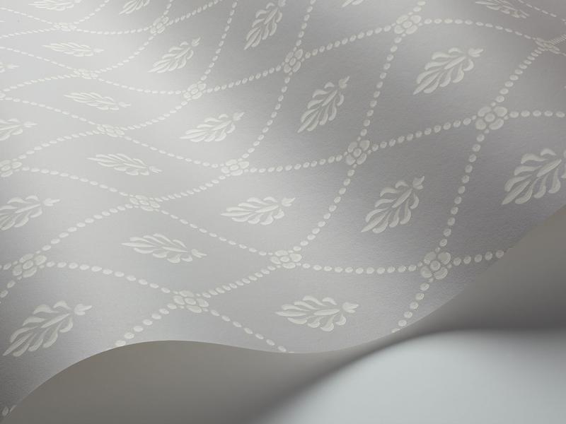 Cole and Son - Tapete Alma Wallpaper-Tapeten-Cole & Son-Grey S100/11054-TOJU Interior