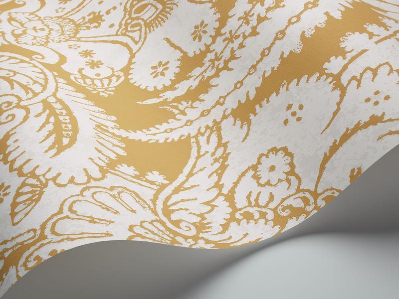 Cole and Son - Tapete Chatterton Wallpaper-Tapeten-Cole & Son-Chalk on Ochre S94/2013-TOJU Interior