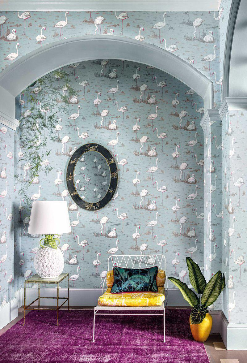Cole and Son - Tapete Flamingos Wallpaper-Tapete-Cole & Son-TOJU Interior