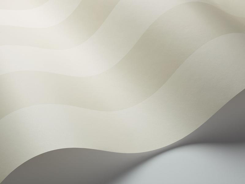 Cole and Son - Tapete Glastonbury Stripe Wallpaper-Tapeten-Cole & Son-Cream S110/6033-TOJU Interior